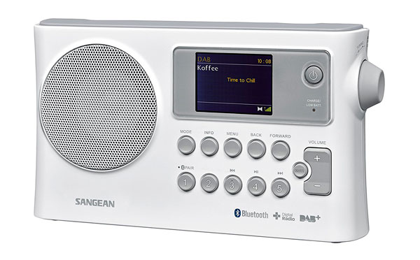 Sangean BTR-160, radio digital compacta con Bluetooth 4 sangean btr-160 frontal