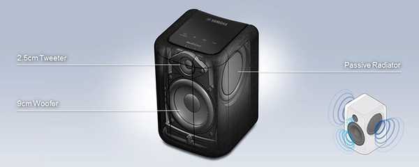 Yamaha regala un altavoz sin cables con su barra de cine 5 Yamaha WX-010 por dentro