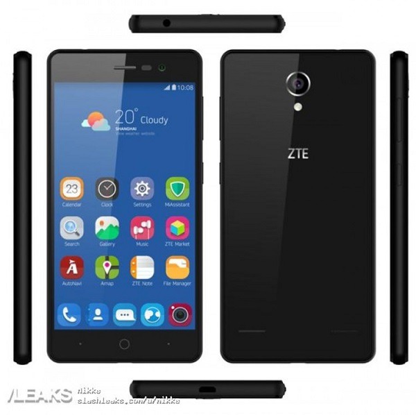 ZTE Blade A603, se filtra precio e imagen de prensa