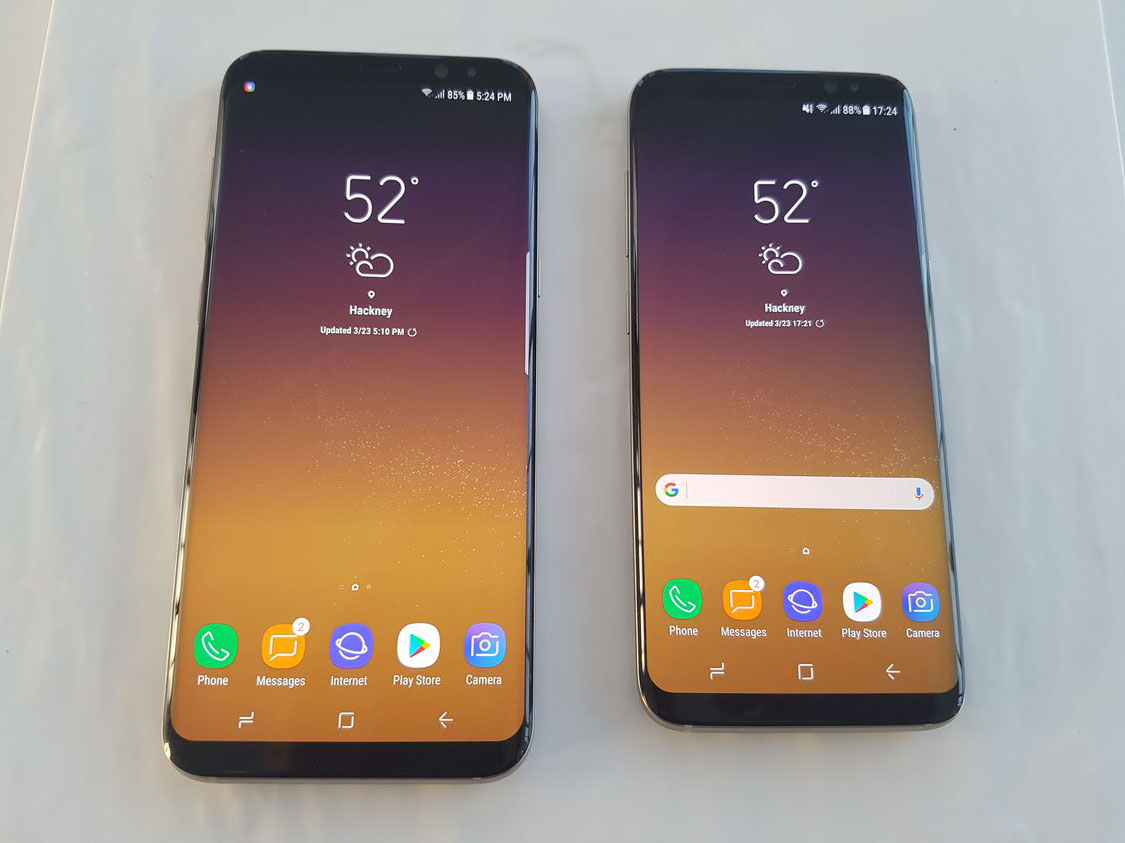 Samsung Galaxy S8 Plus cristal