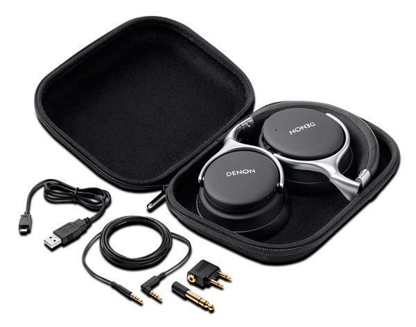 Denon AH-GC20, auriculares inalámbricos para aislarnos del ruido 2 denon ah-gc20 kit completo