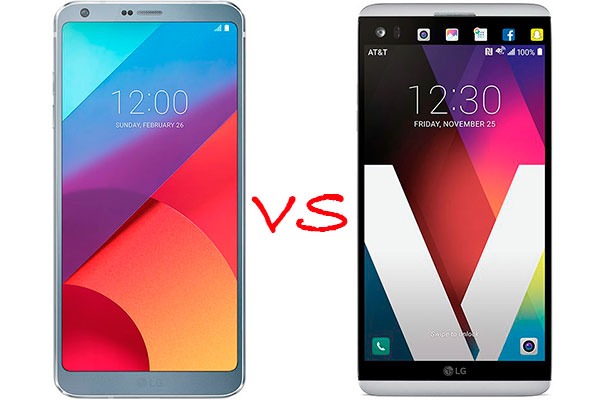 Comparativa LG G6 vs LG V20