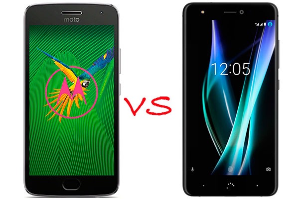 Comparativa Moto G5 Plus vs BQ Aquaris X