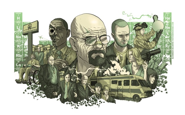 breaking bad dibujo