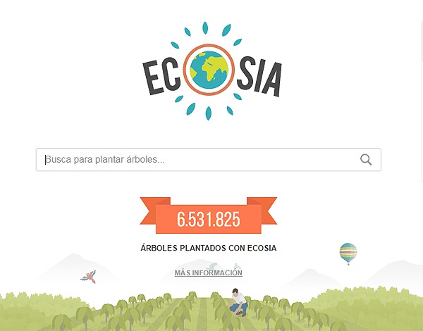 Ecosia, la historia del buscador que planta árboles con cada búsqueda