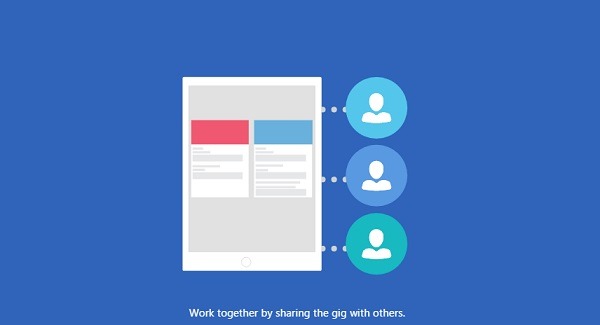 Comparte partes de documentos en un par de gestos con Gigjam 3 nuevo programa gigjam