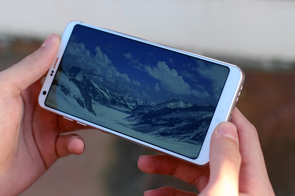 LG G6, pantalla