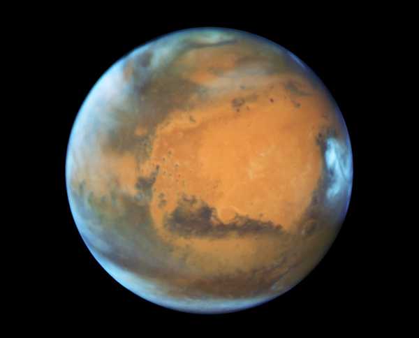 Marte desde el Hubble