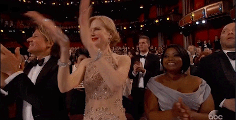Los GIF más delirantes de la semana para WhatsApp 4 nicole kidman aplaudiendo
