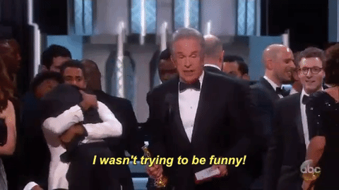 Los GIF más delirantes de la semana para WhatsApp 3 warren beatty oscars