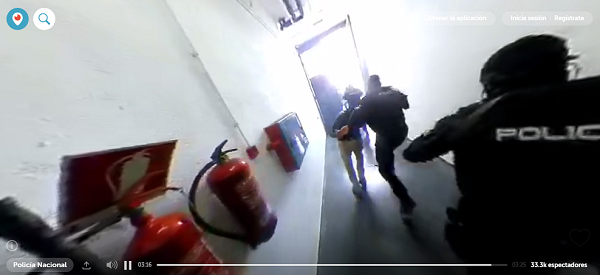 El vídeo en 360 de la liberación de un secuestro de la Policía 1 El vídeo en 360 de la liberación de un secuestro de la Policía