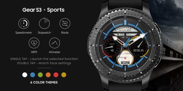 Gear S3 Watchface Sports