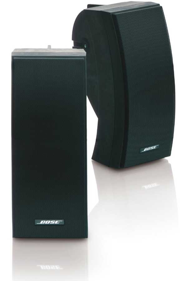 Bose te lleva la música al jardín con sus sistemas sin cables 5 Bose 251 negros