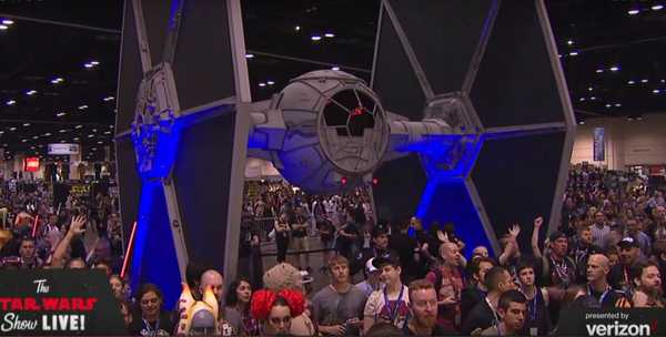 ambiente en el Star Wars Celebration