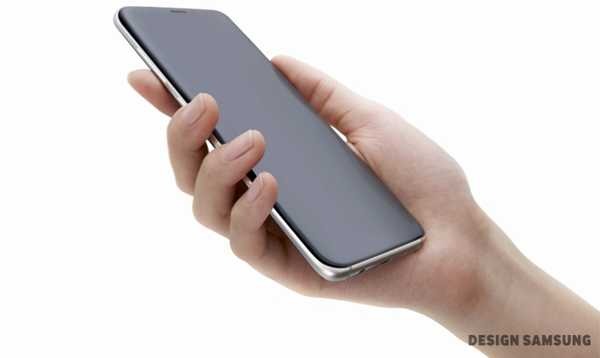 Samsung Galaxy S8 en la mano