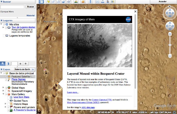 Google Earth cráter