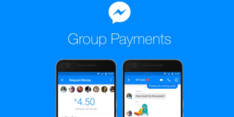 Facebook Messenger añade la posibilidad de pagar en grupo