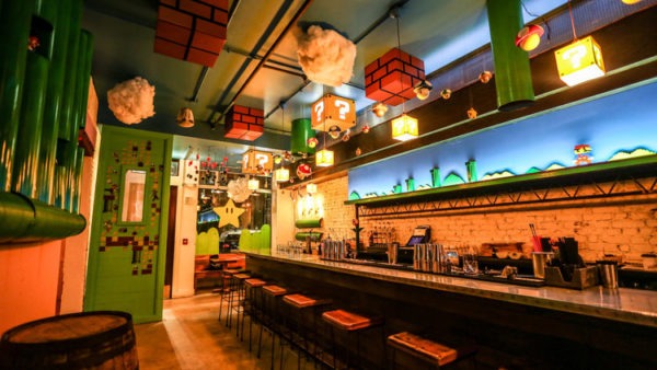 Descubre el bar temático de Super Mario Bros