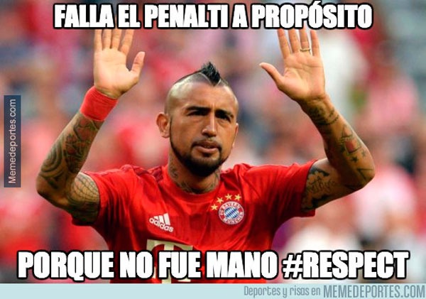 Bayern vs Real Madrid: Cristiano Ronaldo protagoniza los memes 5 Bayern vs Real Madrid: Arturo Vidal