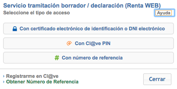 clave pin hacienda identificacion