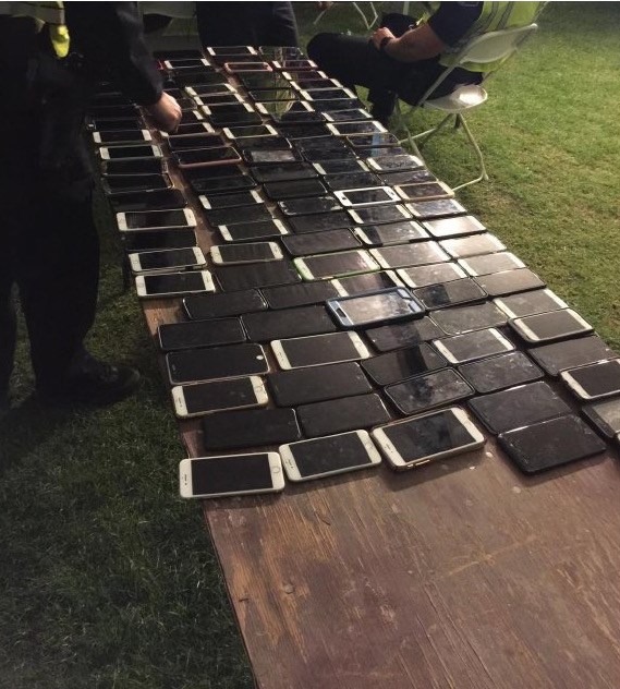 Roba 100 móviles en el Festival Coachella y lo pillan gracias a una App 1