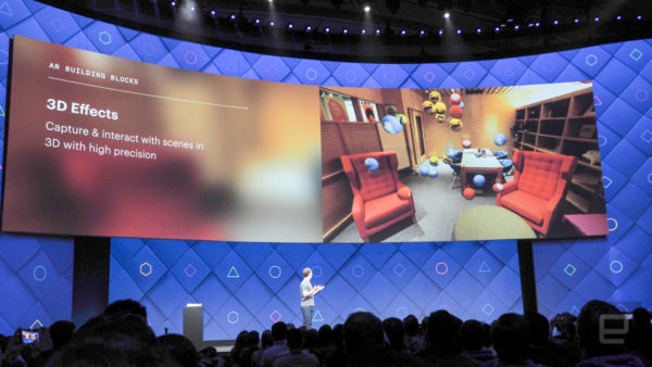 Facebook prepara una cámara de realidad aumentada 2 realidad aumentada facebook