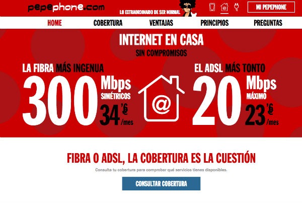 Llega la fibra de Pepephone, todos los detalles de precio y velocidad 2 Pepephone fibra