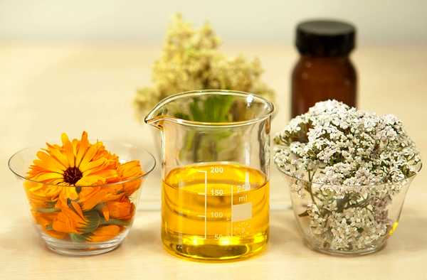 Vaso con aceite
