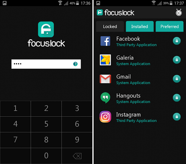 Cinco apps que te ayudarán a no distraerte en el trabajo 6 focuslock