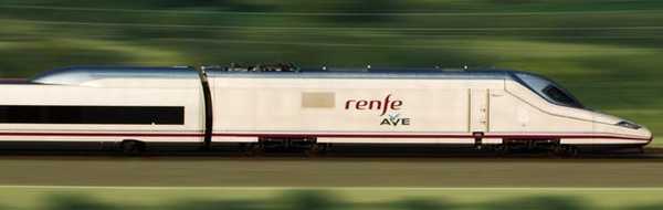25 años de AVE, así es la tecnología que usa el tren español 2 Tren AVE a alta velocidad