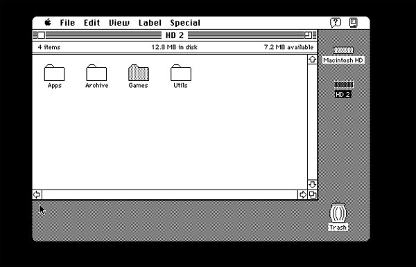 Vuelve a usar apps y juegos de 1984 con este emulador de Mac 2 MacOS System 7.0.1 Compilation