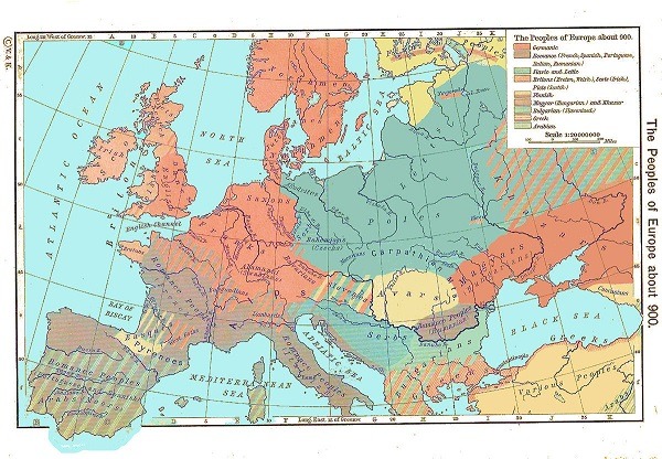 mapa histórico europa