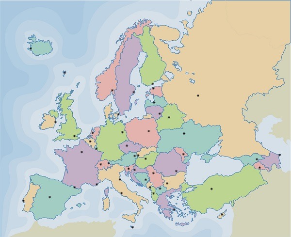 juegos mapas europa