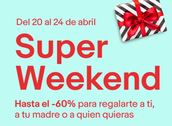 Las mejores ofertas del Super Weekend de eBay