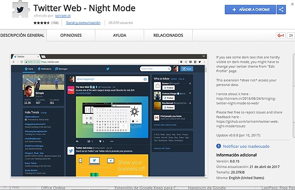 Cómo activar el modo nocturno en Twitter y ventajas de hacerlo 3 Cómo activar el modo nocturno en Twitter y ventajas de hacerlo