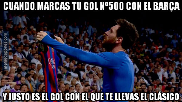 Los mejores memes del Real Madrid - Barcelona 11