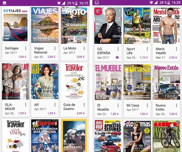 Cómo conseguir revistas gratis en Android con Play Kiosco 2 Cómo conseguir revistas gratis en Android con Play Kiosco