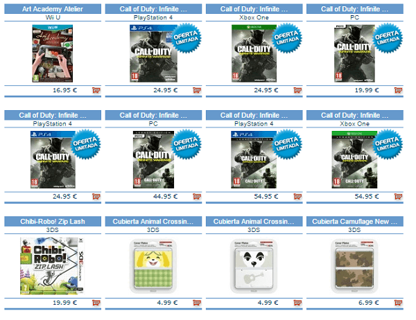 Xtralife.es vs Game.es, comparativa de precios y garantías 3 xtralife ofertas