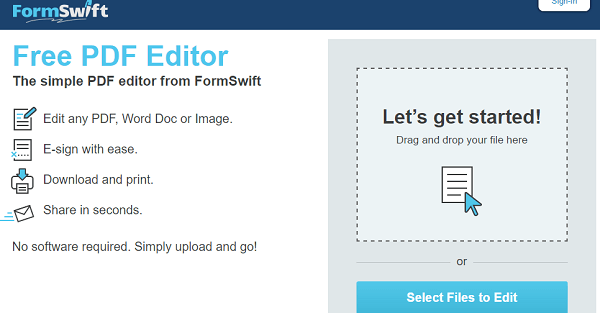 FormSwift