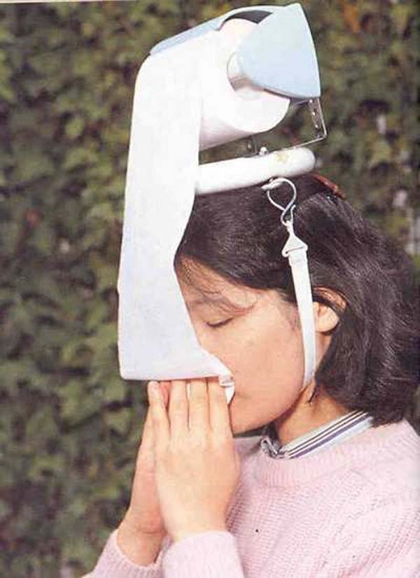 casco papel higiénico