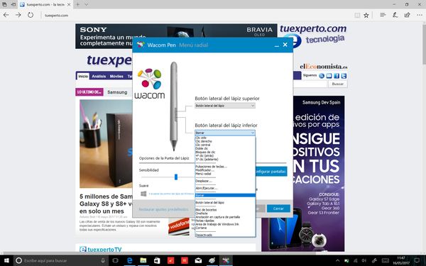 Lenovo Miix 510, lo hemos probado 25 Lenovo Active Pen