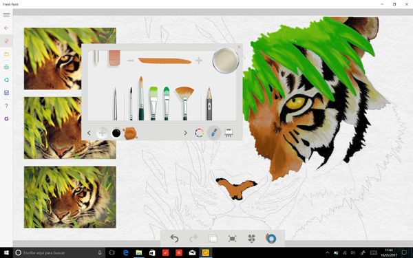 Lenovo Miix 510, lo hemos probado 26 fresh paint