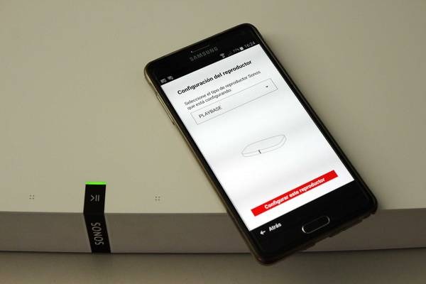 Sonos Playbase App instalación