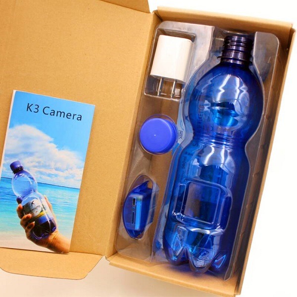 Llega la botella de agua con cámara espía Full HD 2 botella espía