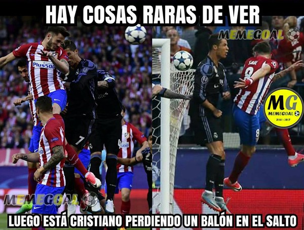 Los mejores memes del derbi Atlético - Real Madrid de Champions 2 Memes Atlético Real Madrid