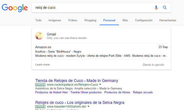 Así es la nueva pestaña de búsqueda de Google para PC y móvil 2 Así es la nueva pestaña de búsqueda de Google para PC y móvil