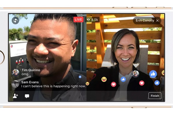 Facebook Live permitirá directos compartidos con un amigo 1 Facebook Live permitirá directos compartidos con un amigo