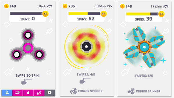 Ya puedes jugar con un Fidget Spinner desde el móvil 2 Fidget Spinner desde el móvil