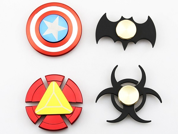 Los 10 Fidget Spinner más alucinantes y difíciles de conseguir 2 fidget spinner superheroes