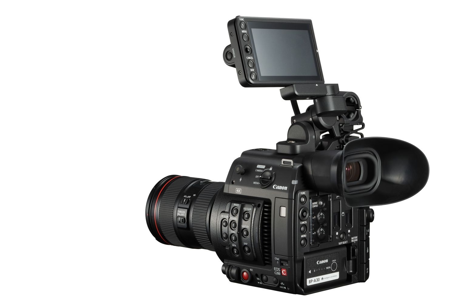 Canon EOS C200, cine profesional 4K compatible con grabación RAW 6